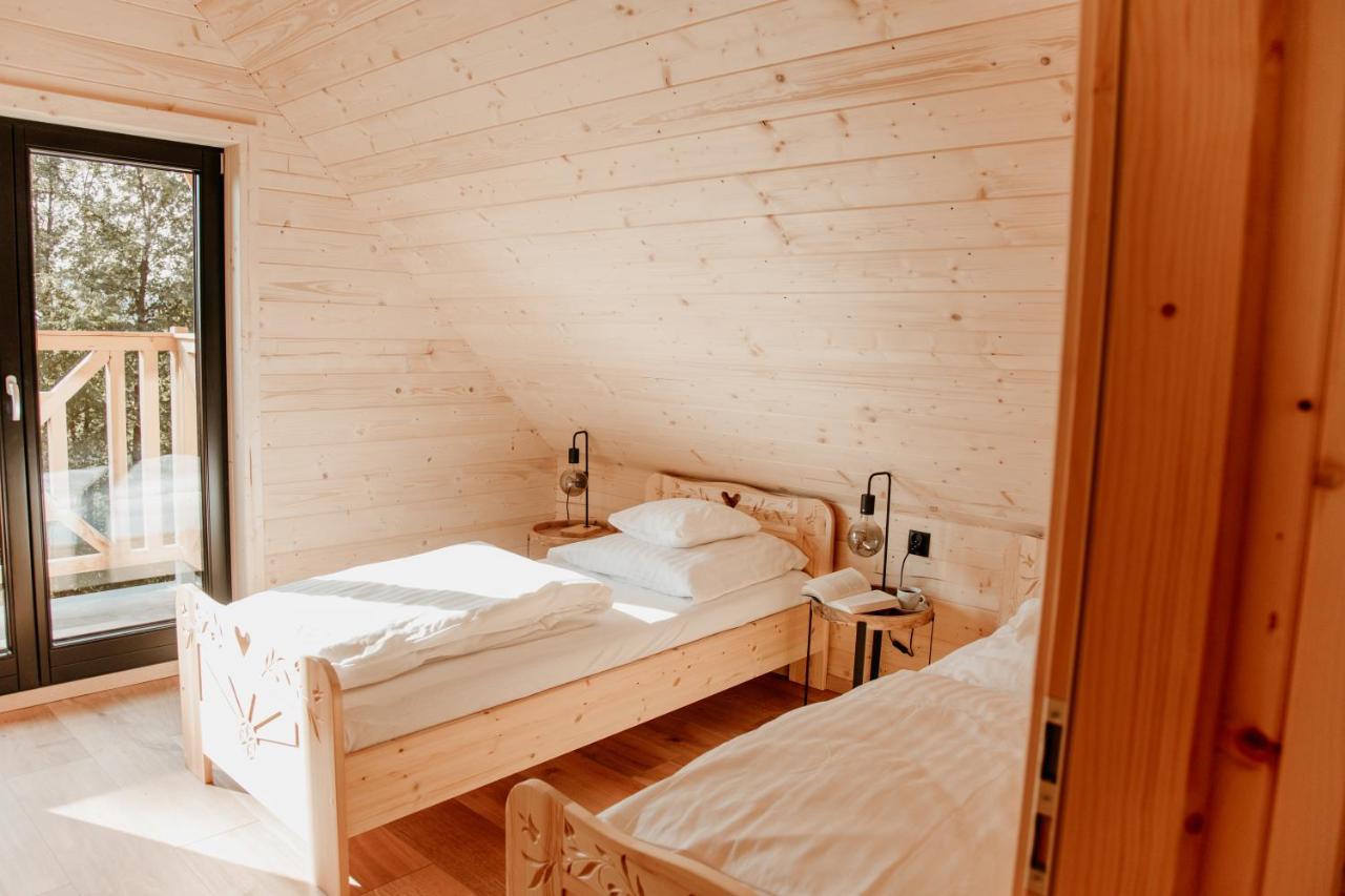 Babiogorska Chata - Dom Z Bali Z Jacuzzi I Sauna Zawoja Kültér fotó